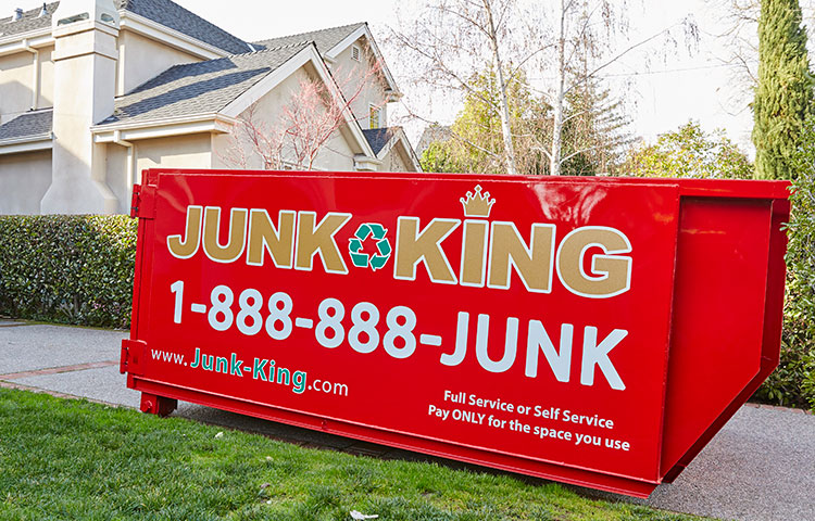 Junk King Dumpster
