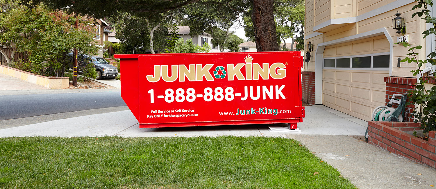 Junk King Dumpster