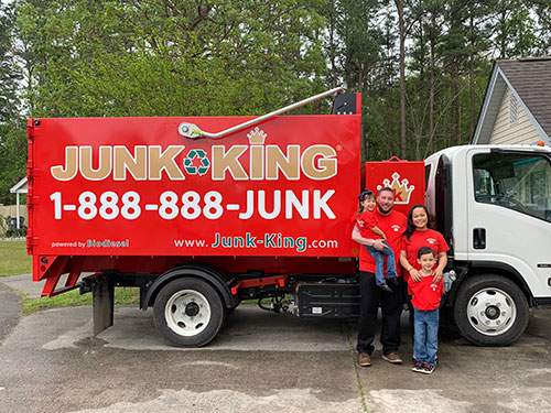 Junk King Franchise Owner, Paul Hayes.