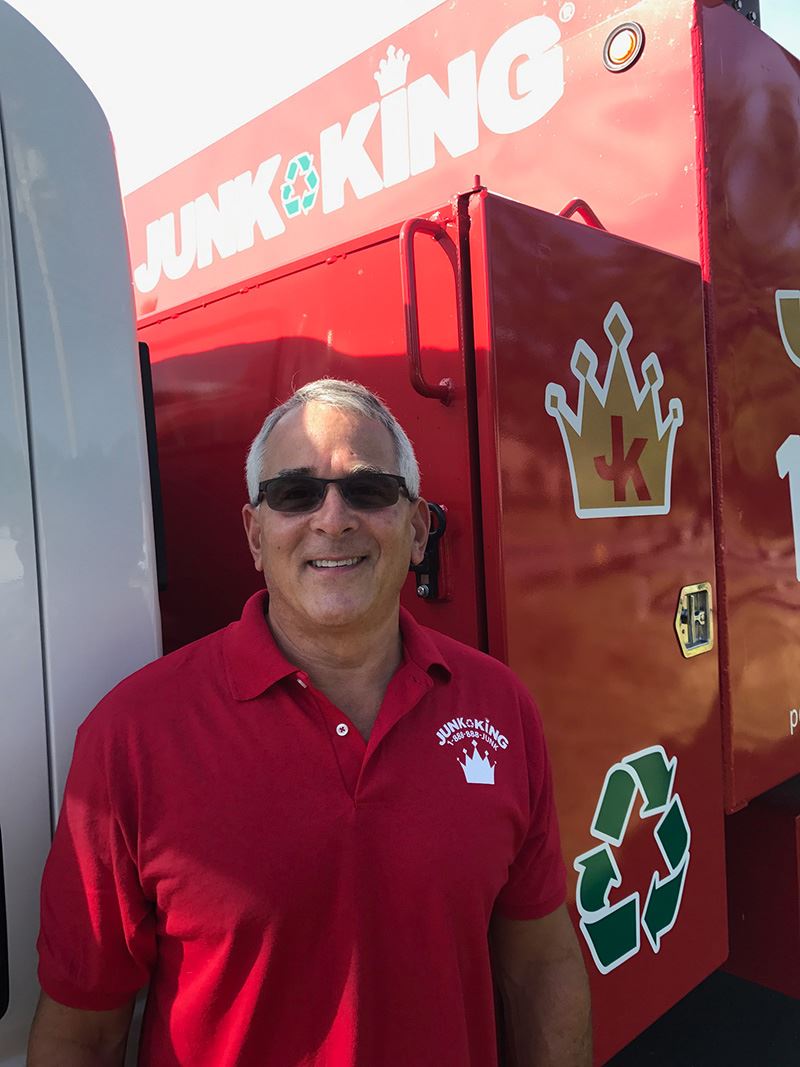 Junk King Franchise Owner, Jeff Schwartz.