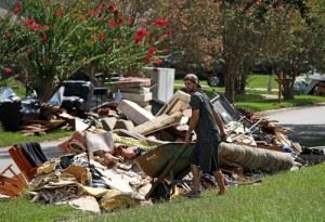 flood debris