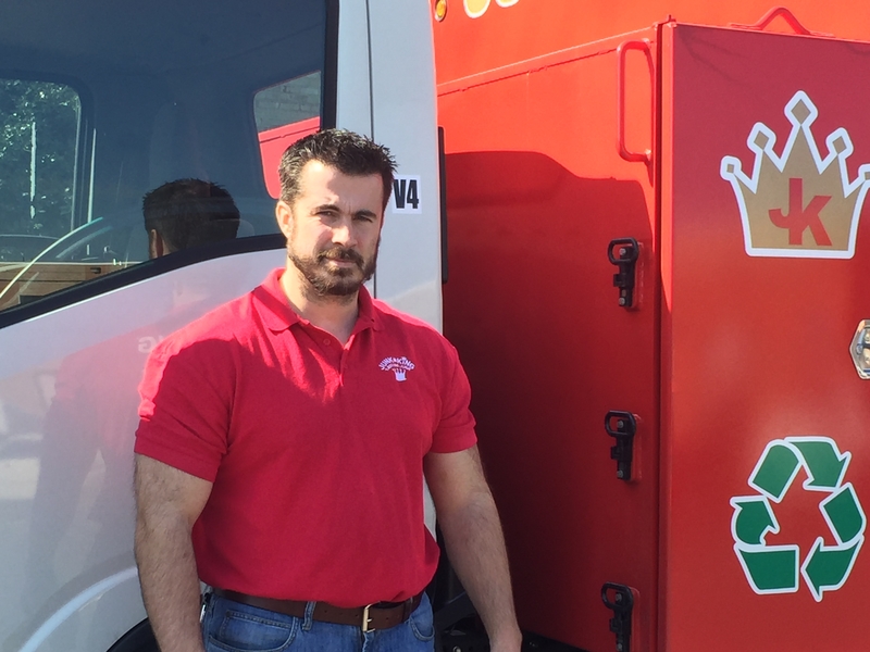 Junk King Franchise Owner, Alex Powers.