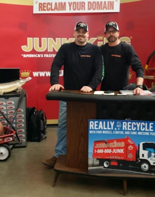 Junk King Franchise Owner, Edward Stripay.